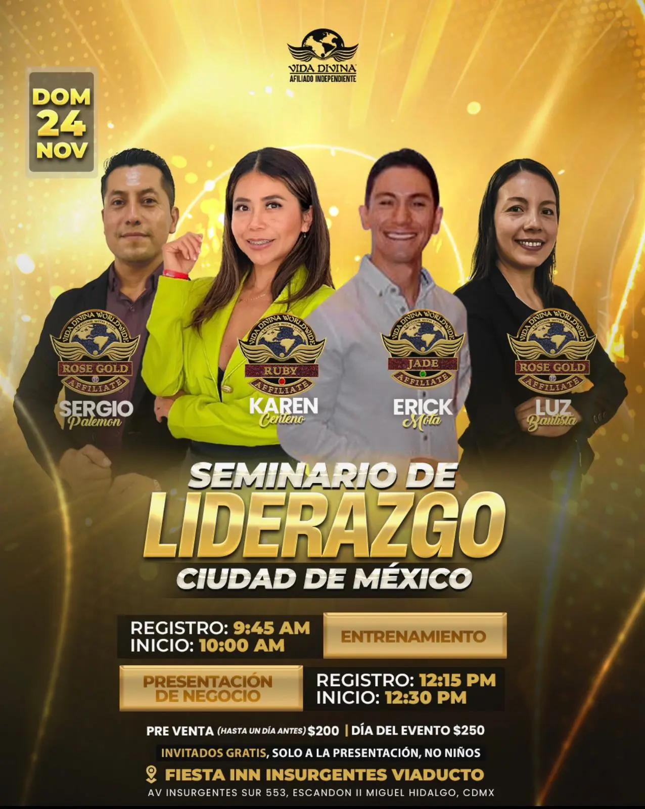 gira de liderazgo por México 
#sthiessen