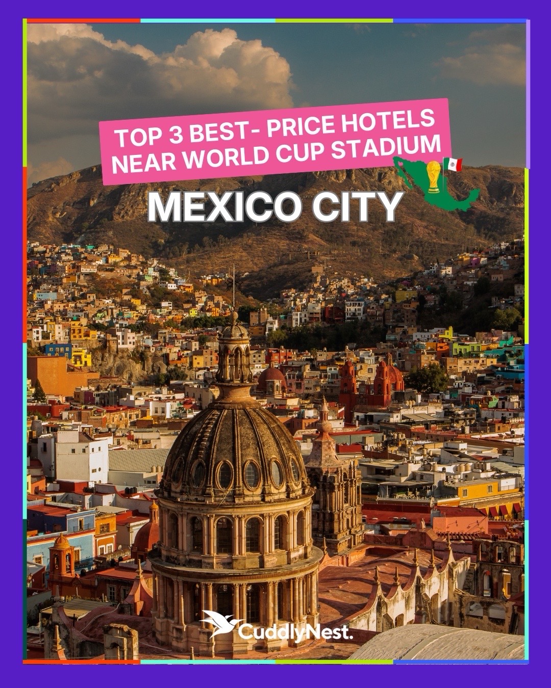 The first World Cup match in Mexico City is coming up fast - time to get ready ⚽🇲🇽

Here are 3 hot