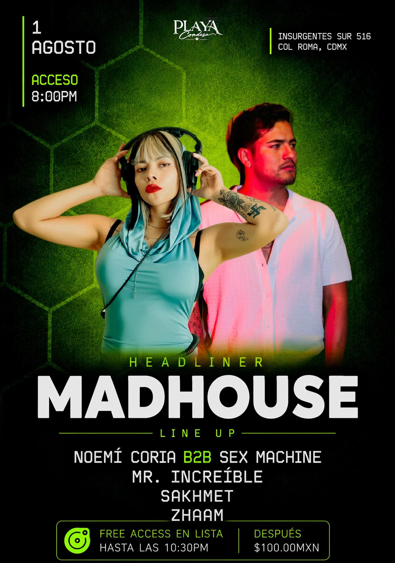 Nos vemos este 1 de agosto en @Playa Condesa donde haré un b2b con Noemí coria súper cabron !! 

Tic