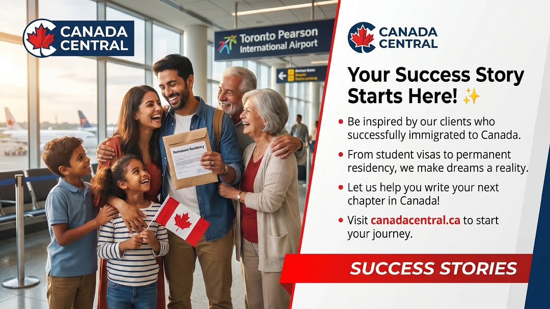 ✨ Your Success Story Starts Here! Be inspired by our clients who successfully immigrated to Canada w