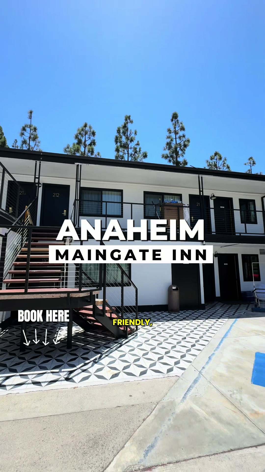 ✨ Looking for a hotel that’s just minutes from the Disney parks? Anaheim Maingate Inn is a budget-fr