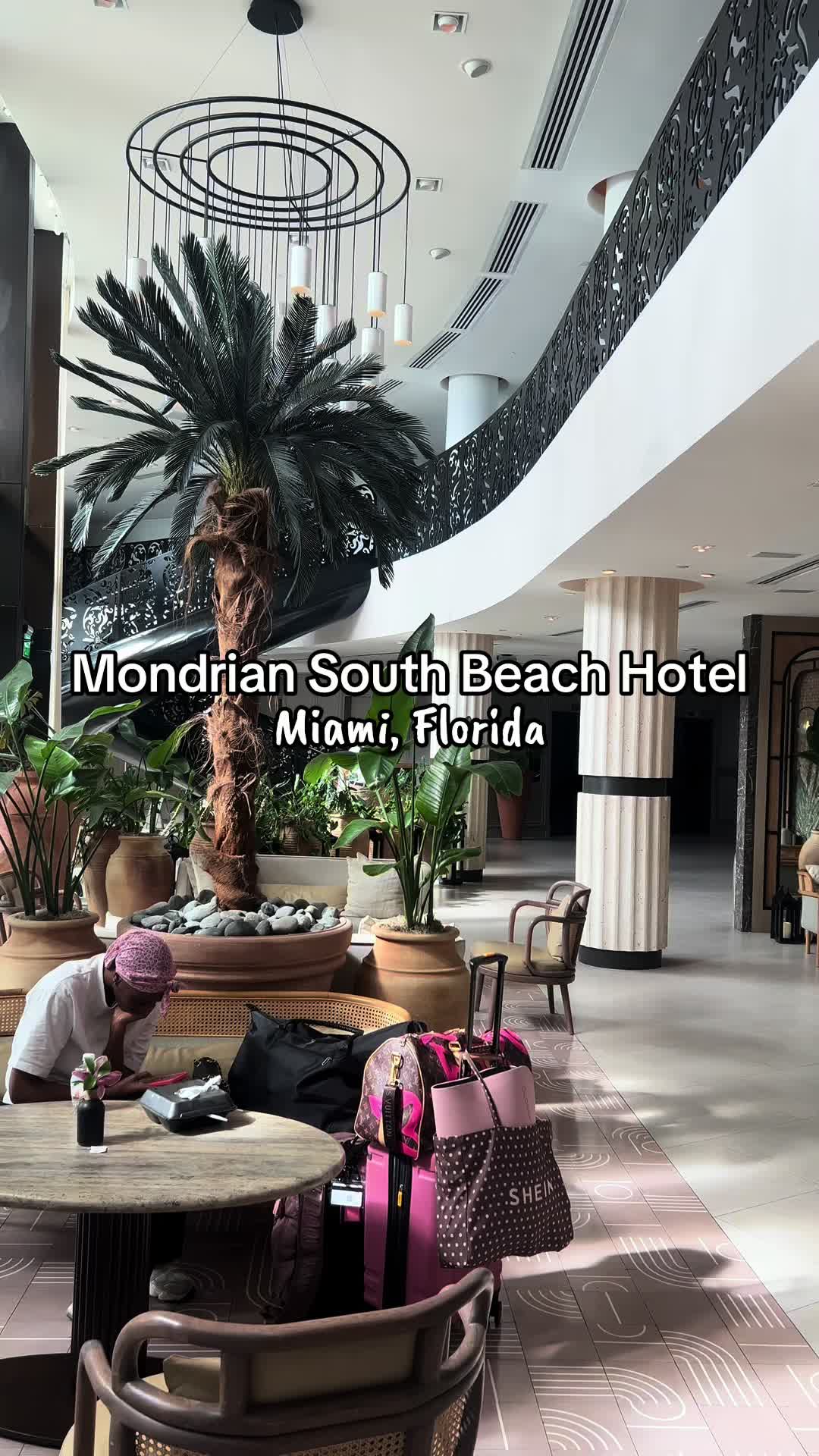 The Mondrian South Beach Hotel is worth the hype!! The views, vibes, and aesthetic are amazing! This