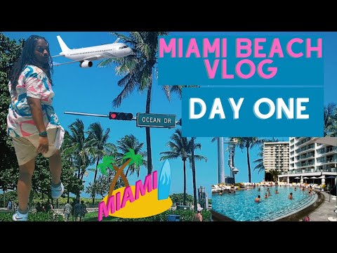 Miami Beach Day 1 (Mondrian Hotel Room Tour, Ocean Drive ...