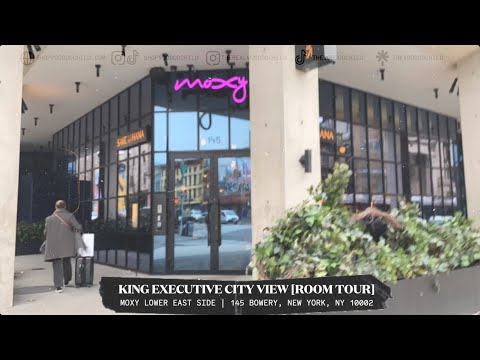 ROOM TOUR | Moxy Lower East Side King Executive City View