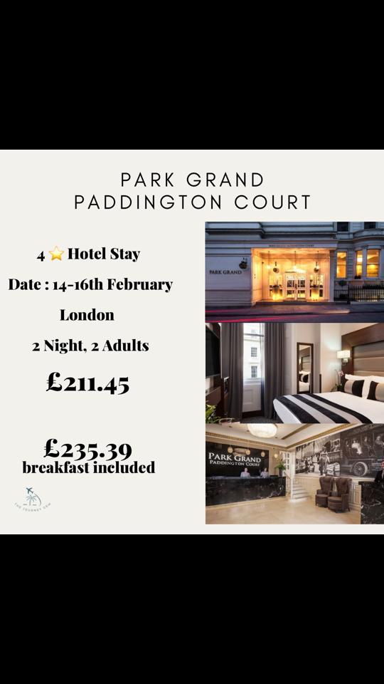 4 ⭐ Hotel Stay - Weekend out in London 

𝘐 𝘸𝘰𝘳𝘬 𝘰𝘯 𝘢 𝘭𝘪𝘷𝘦 𝘴𝘺𝘴𝘵𝘦𝘮, 𝘢𝘭𝘭 𝘱𝘳𝘪𝘤�
