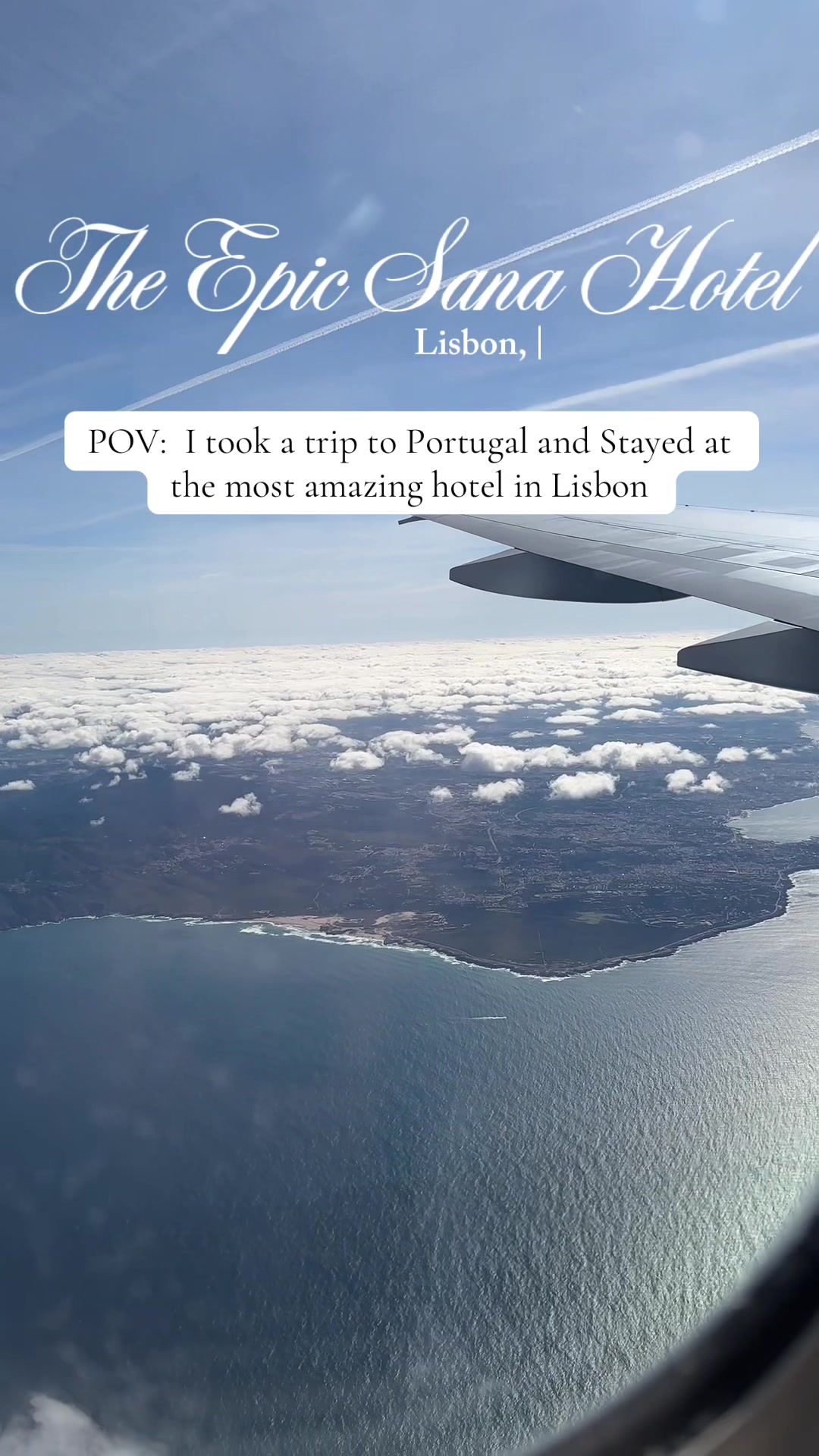 POV: I took a trip to Portugal and stayed at the amazing EPIC SANA Lisboa 🤍 Between the beautiful i