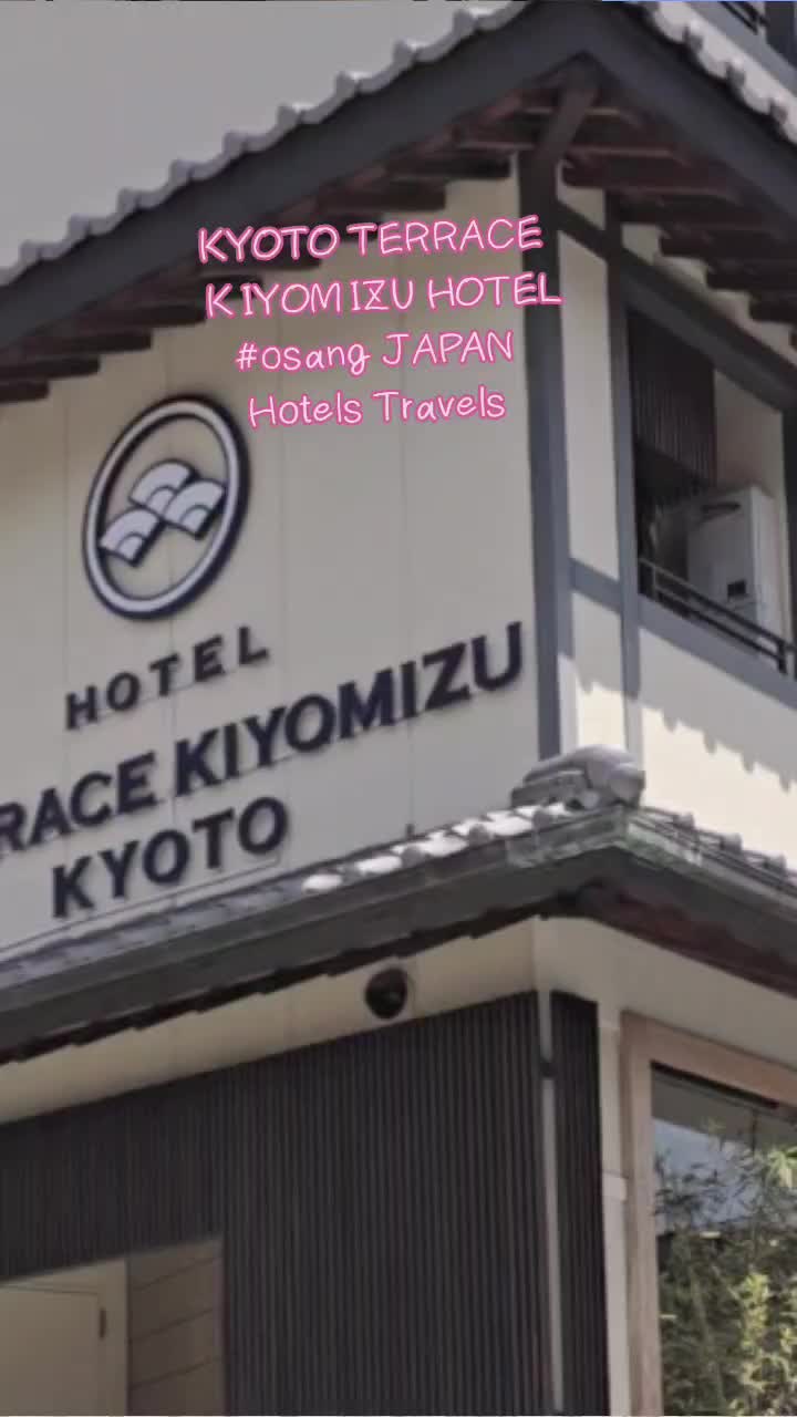 JAPAN KYOTO KIYOMIZU HOTEL APRIL #osang  JAPAN HOTELS..
this hotel is near from kiyomizu Dera.and bu