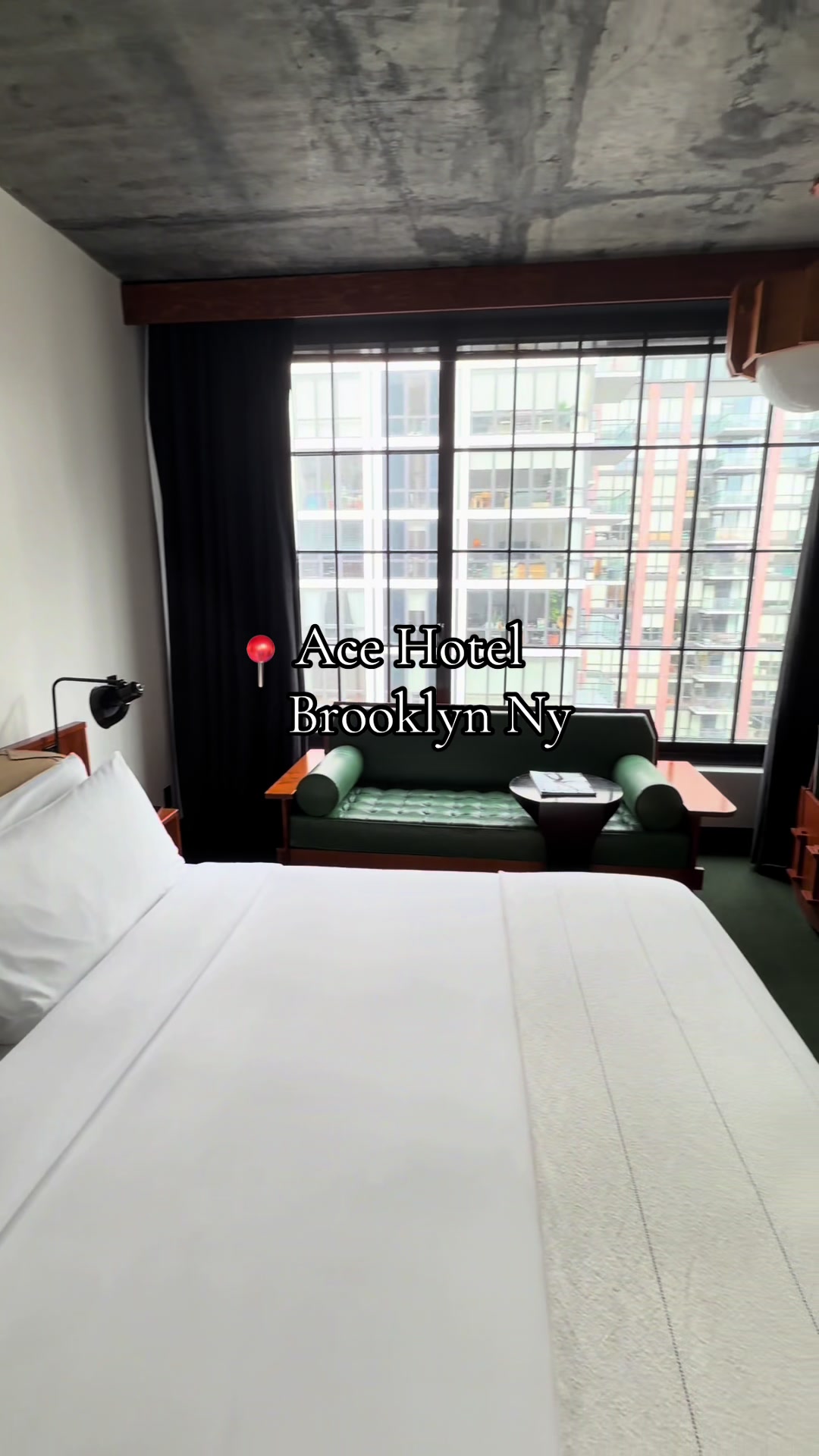 Getting snowed in at the Ace Hotel Brooklyn. The hotel provides you with everything needed to enjoy 