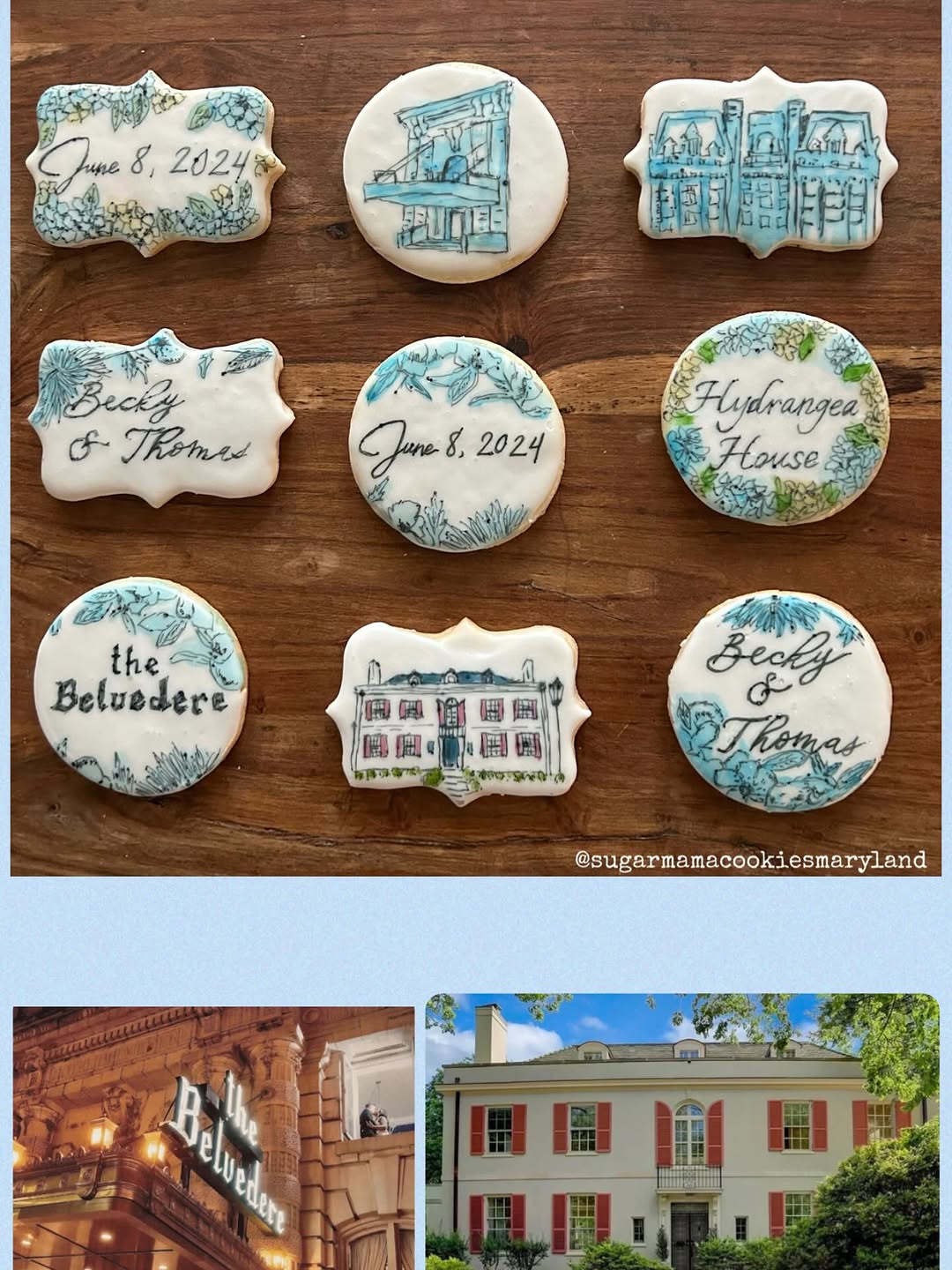 This gorgeous historic venue and beautiful Baltimore inn were the inspiration for this watercolor dr