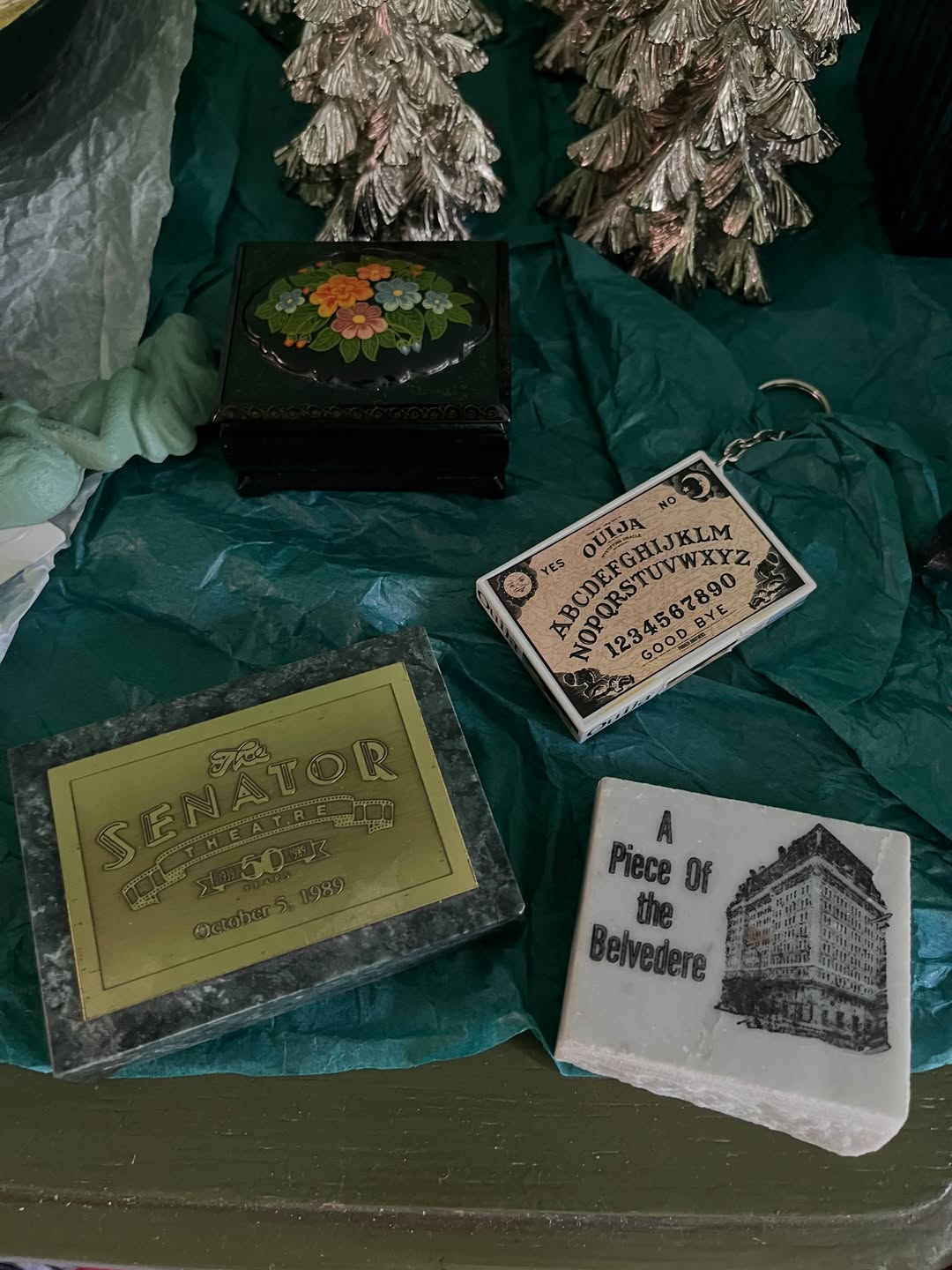 A little Baltimore history. Found in a closet. 

#littleshopofhoarding  #senatortheater  #thebelvede
