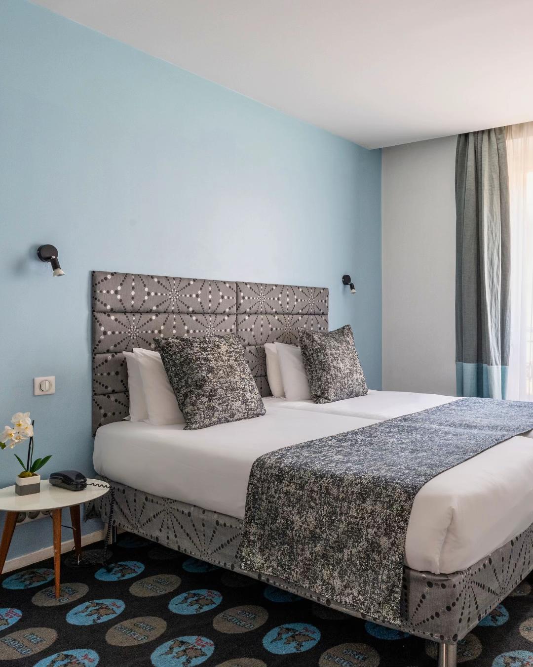 Un endroit cosy, lumineux, où on se sent bien dès les premières minutes… L’Hôtel Astoria***, c’est c