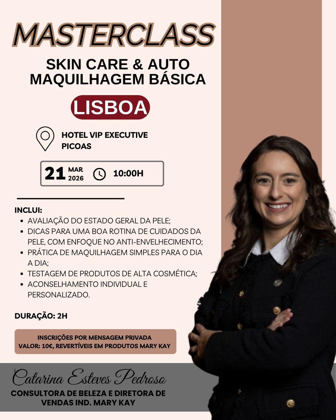 ✨ LISBOA | MASTERCLASS PRESENCIAL ✨

Se sentes que a tua pele já não responde como antes…
ou que usa