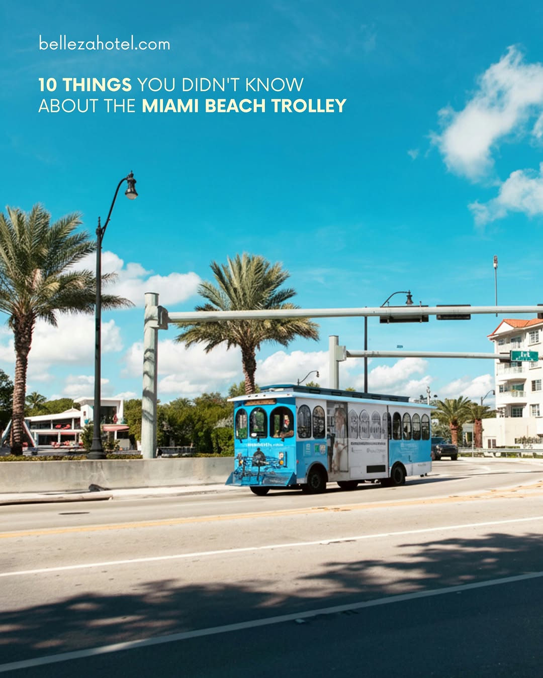 🚃 10 Things You Didn't Know About the Miami Beach Trolley

0️⃣1️⃣ It's completely free 🎉
No ticket