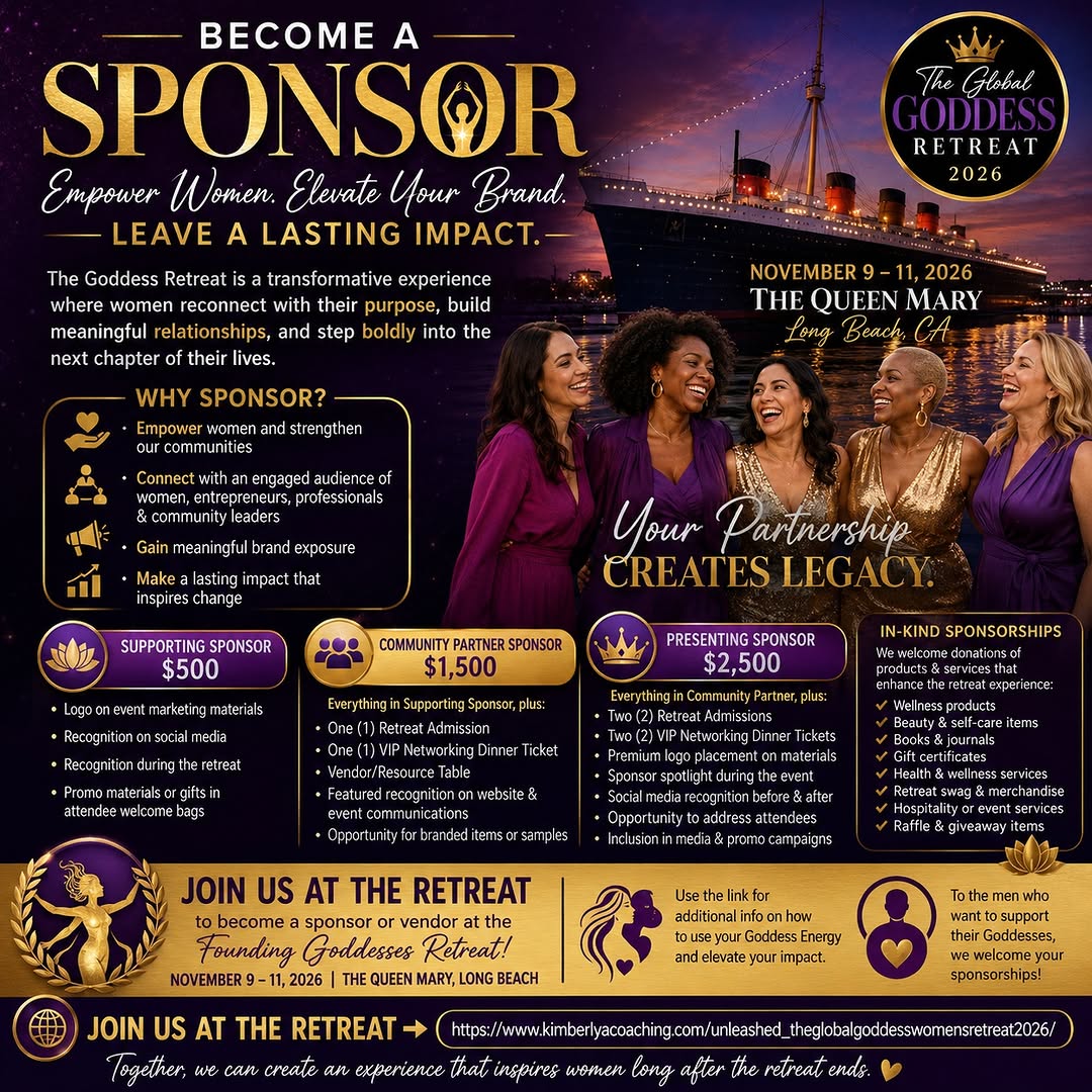 I created the LinkedIn-ready promotional image with the retreat details, sponsorship levels, vendor/
