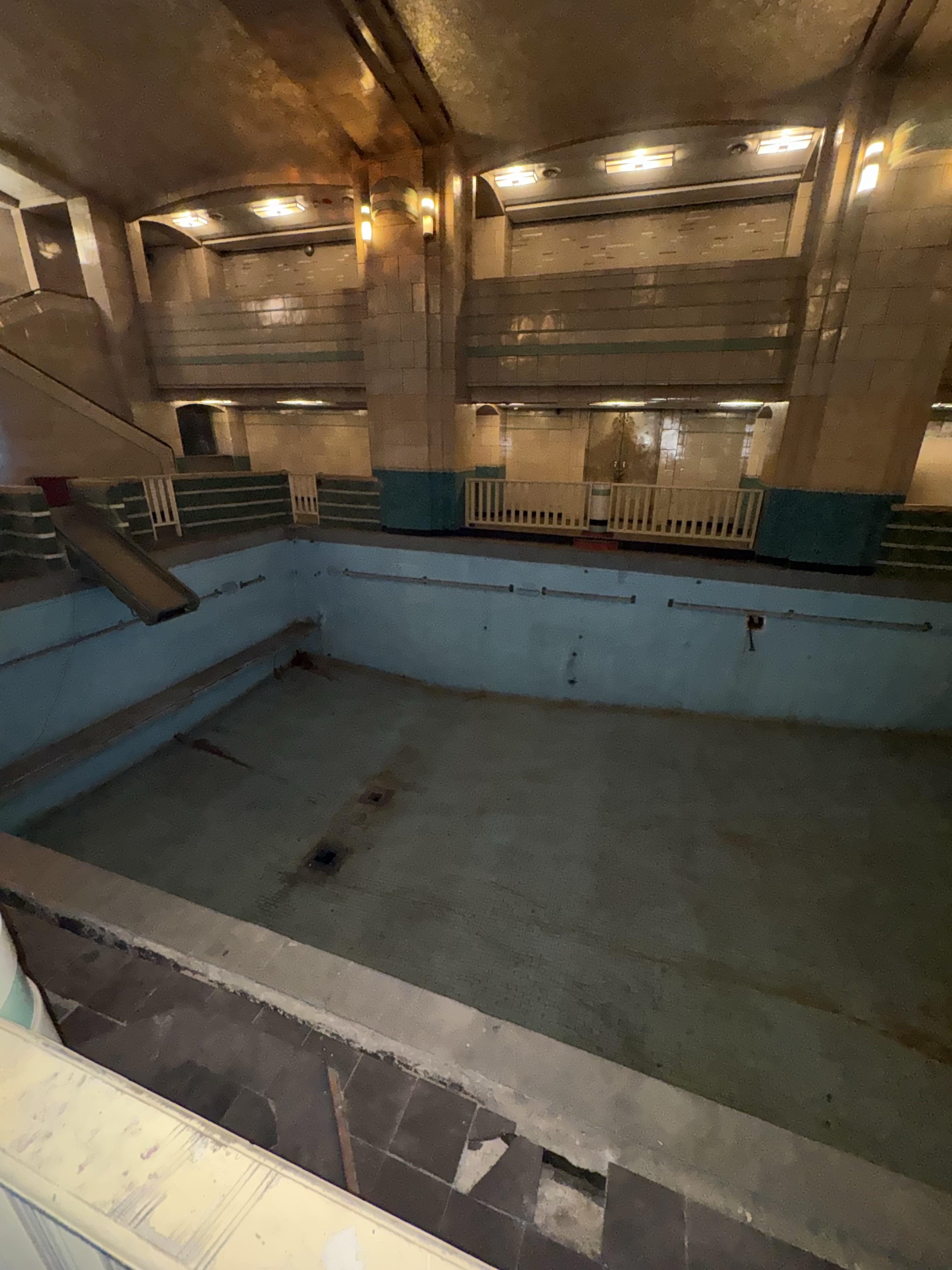 The Queen Mary’s indoor pool is considered one of the most haunted spots on the ship. It’s been clos