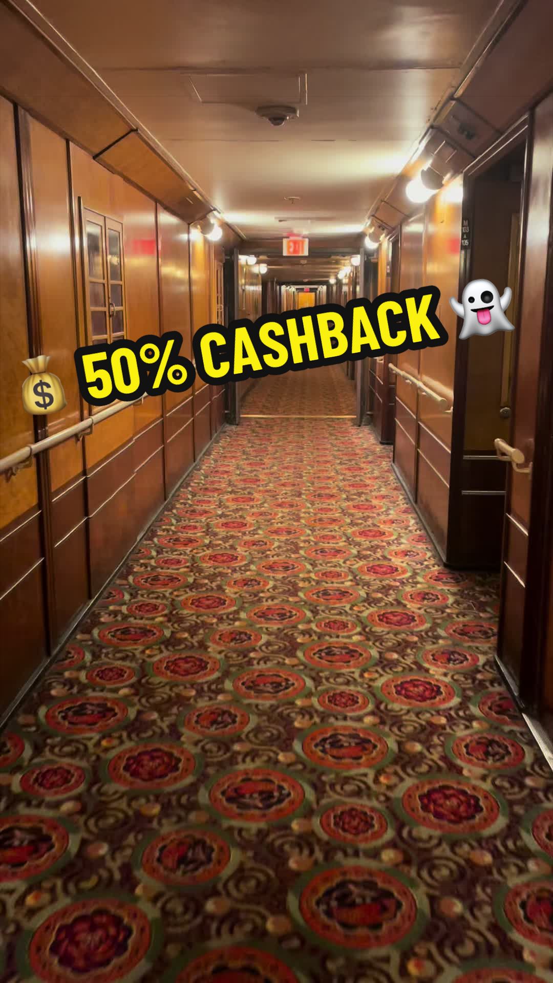 👻 If staying on the legendary Queen Mary has been on your bucket list, this is your sign!

TikTok i