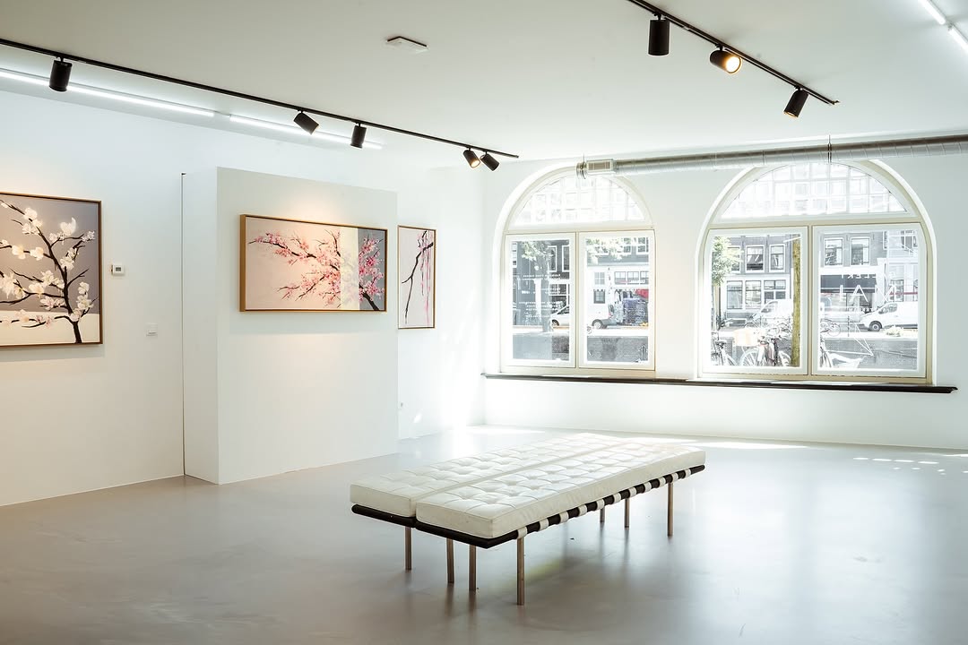 @gallerymaiamsterdam, our in-house gallery, features works by emerging artists across various medium