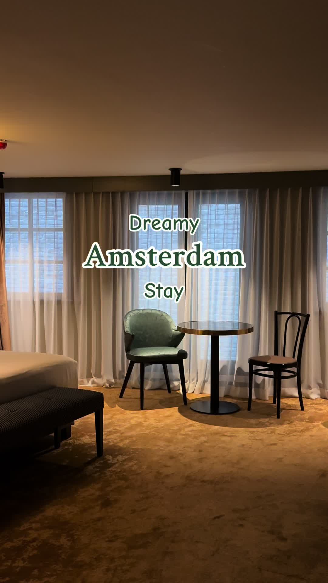 The most perfect stay in Amsterdam 🇳🇱 #amsterdam #amsterdamcity #amsterdamhotel #hotelrecommendati