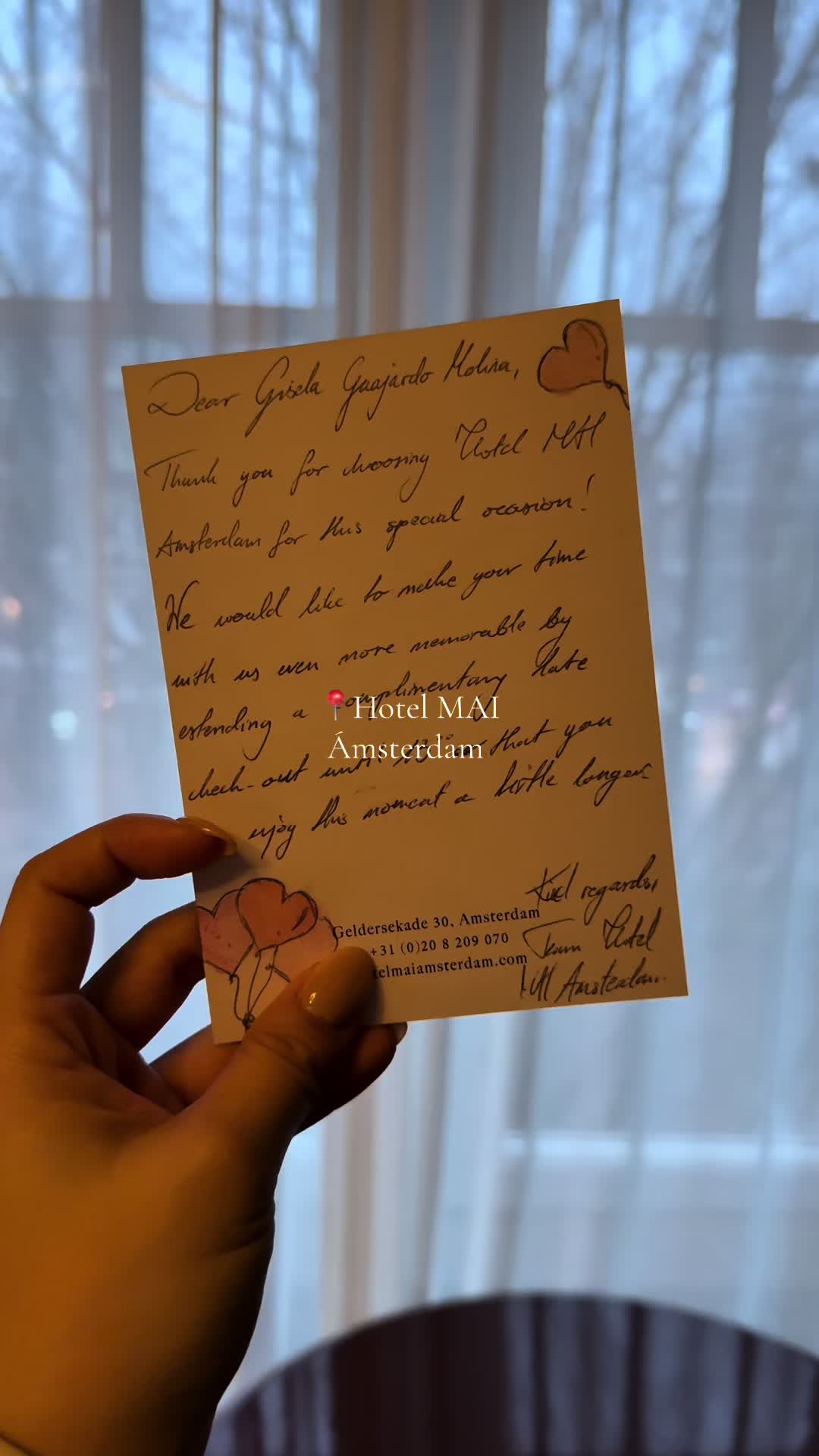 Un gran gran hotel en #amsterdam el hotel #MAI ubicado en el corazón de Ámsterdam! 
Se los recomenda