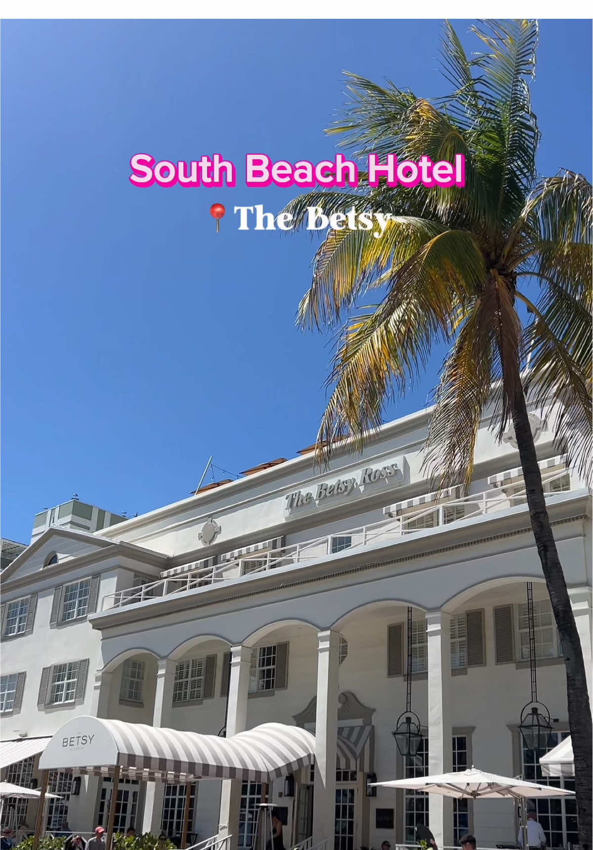 Had the most incredible stay at the Betsy Hotel in South Beach🌞

It’s just steps away from the beac
