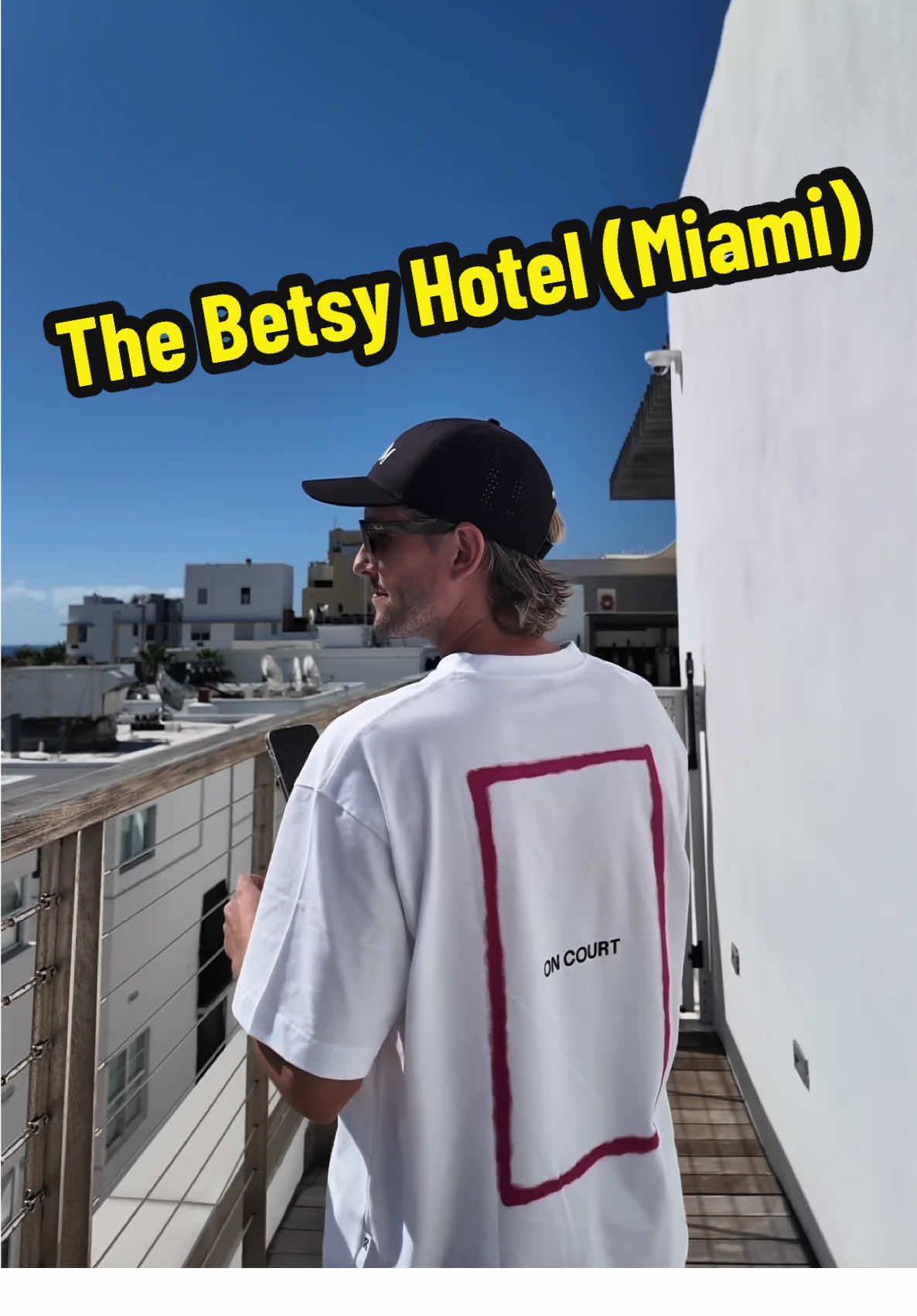 Can’t wait for my next tennis stay at the Betsy Hotel in South Beach, Miami 🇺🇸 🎾 #tennislife #mia