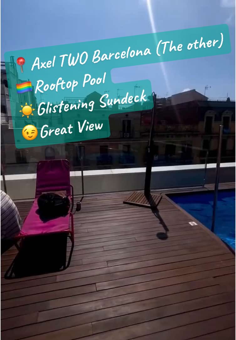 🏳️‍🌈 TWO Hotel Barcelona by AXEL - Yes there is another

#axelhotels #hotelaxel #hotelaxelbarcelon