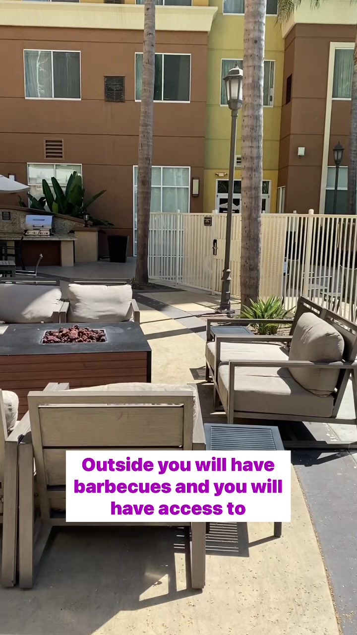 Residence Inn Marriott Garden Grove💚 #residenceinn #residenceinnmarriott #gardengrove #visitanaheim