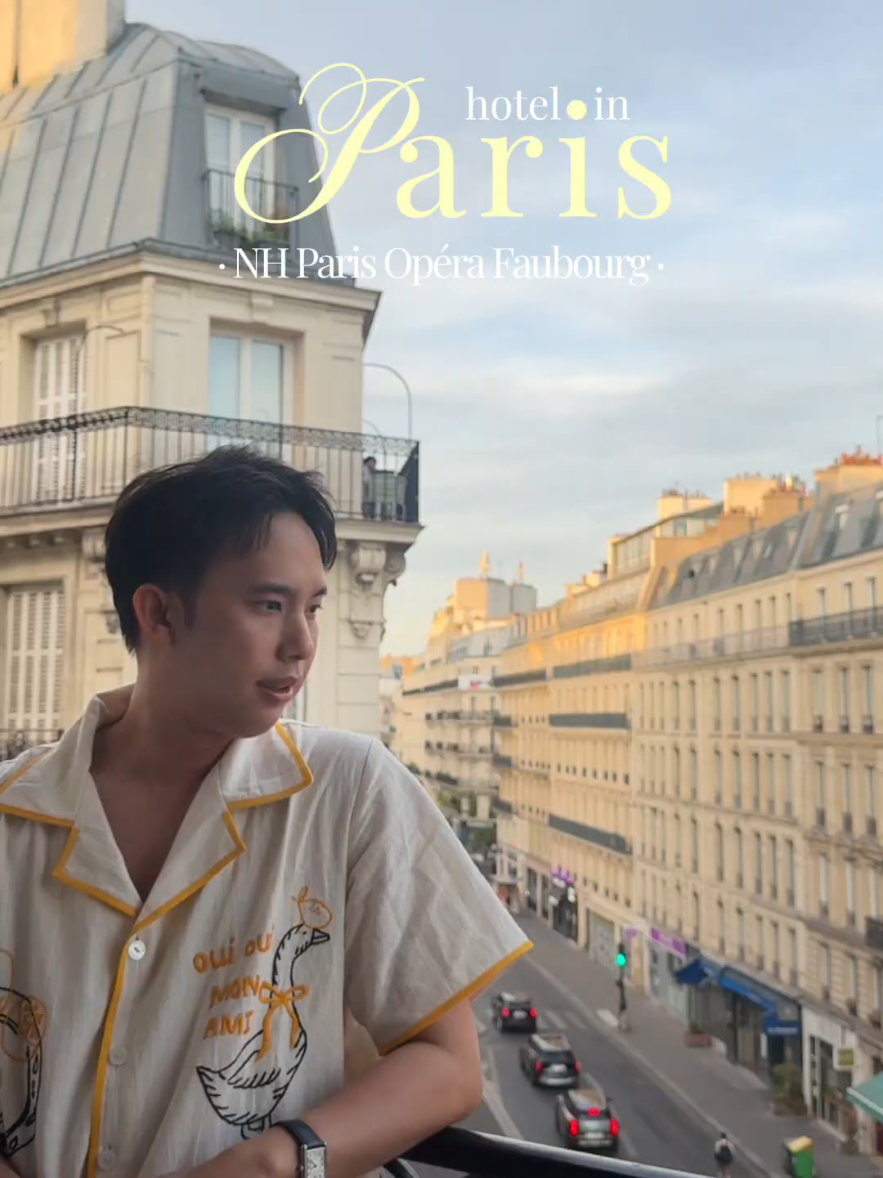 รีวิวที่พักในปารีส 
📍Hotel NH Paris Opéra Faubourg
โรงแรมในเครือ Minor Hotels เครือโรงแรมสัญชาติไทย