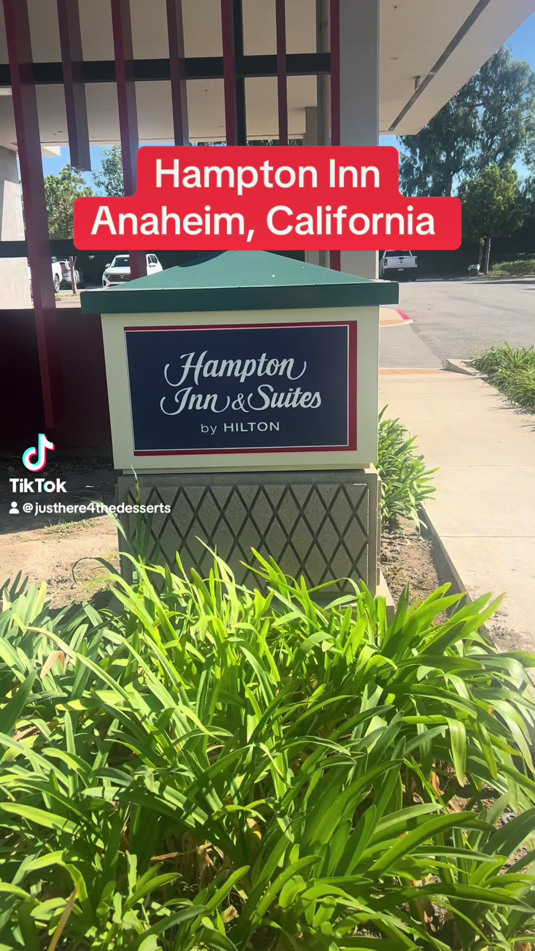 Hampton Inn and Suites in Anaheim, California only 10 minutes away from Disneyland- click the locati