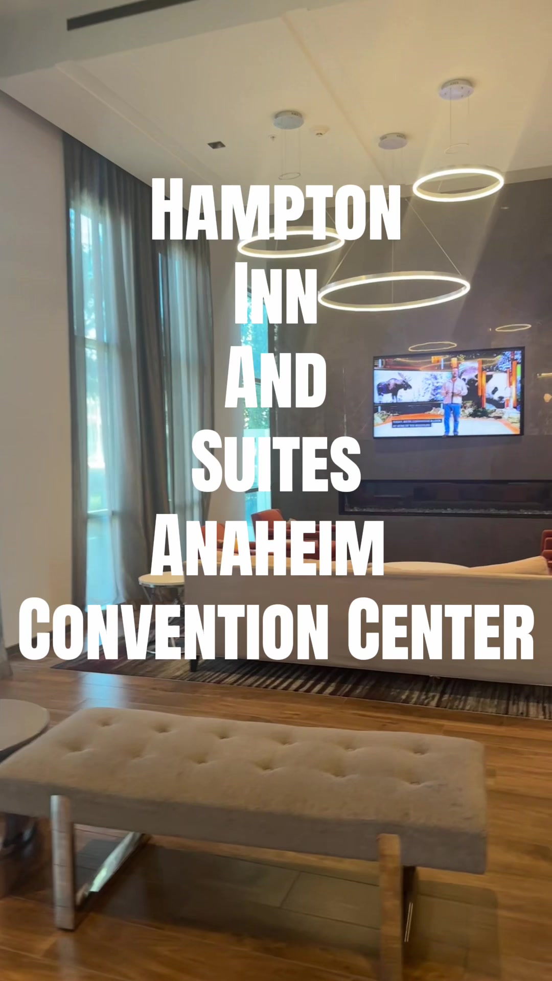 Hampton inn and Suites Anaheim Convention center is a great hotel for families near Disneyland resor