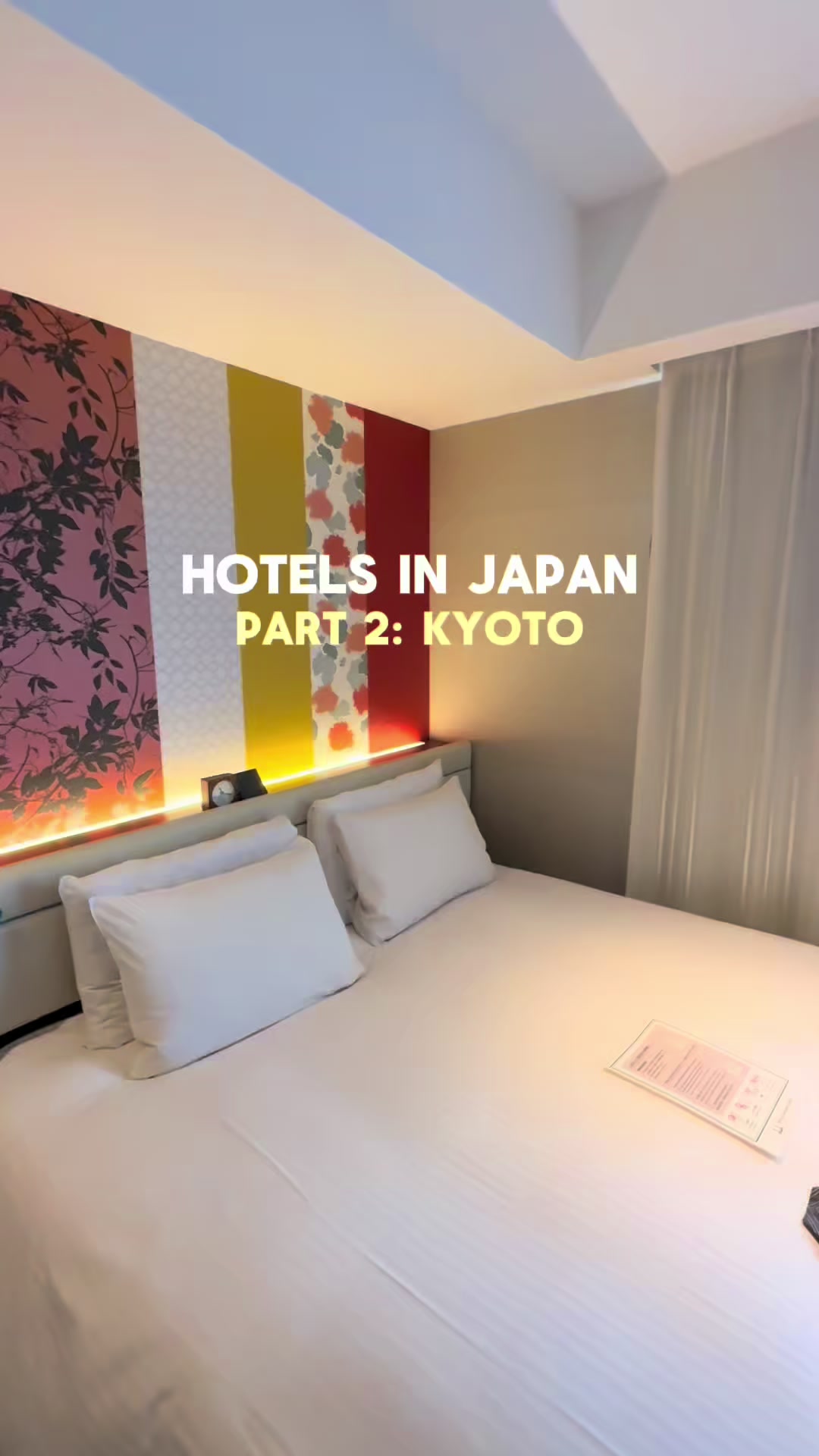 Part 2: Kyoto | Hotels in Japan that I’d recommend 🇯🇵✈️

Follow for part 3 🫶

#hotelrecommendatio