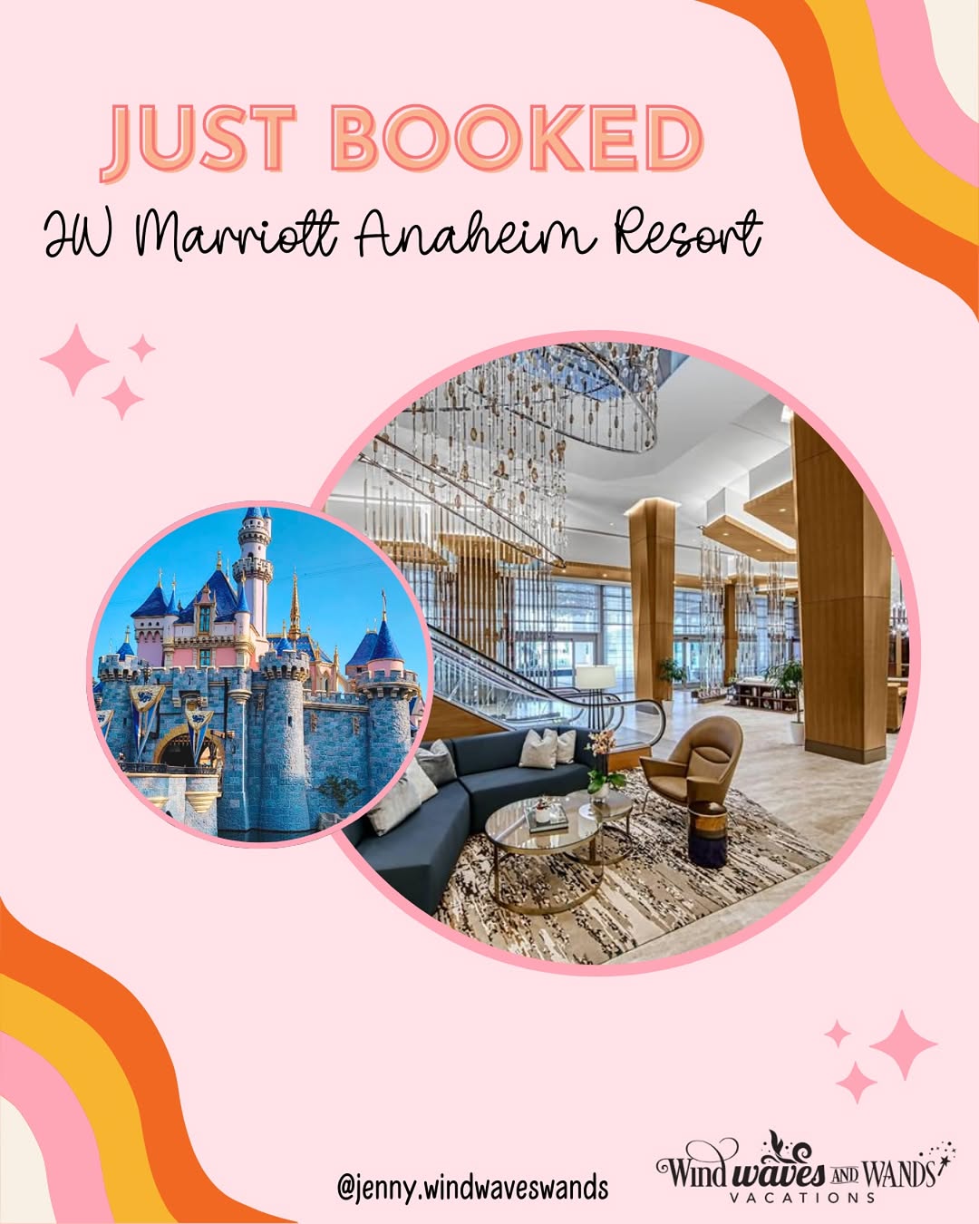 Congratulations to the D family who will be spending 4 amazing nights at the JW Marriott Anaheim Res