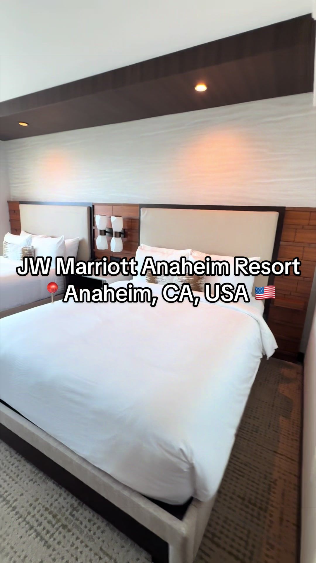 Welcome to the JW Marriott Anaheim Resort located in Anaheim, CA, USA! 🇺🇸 I really enjoyed staying