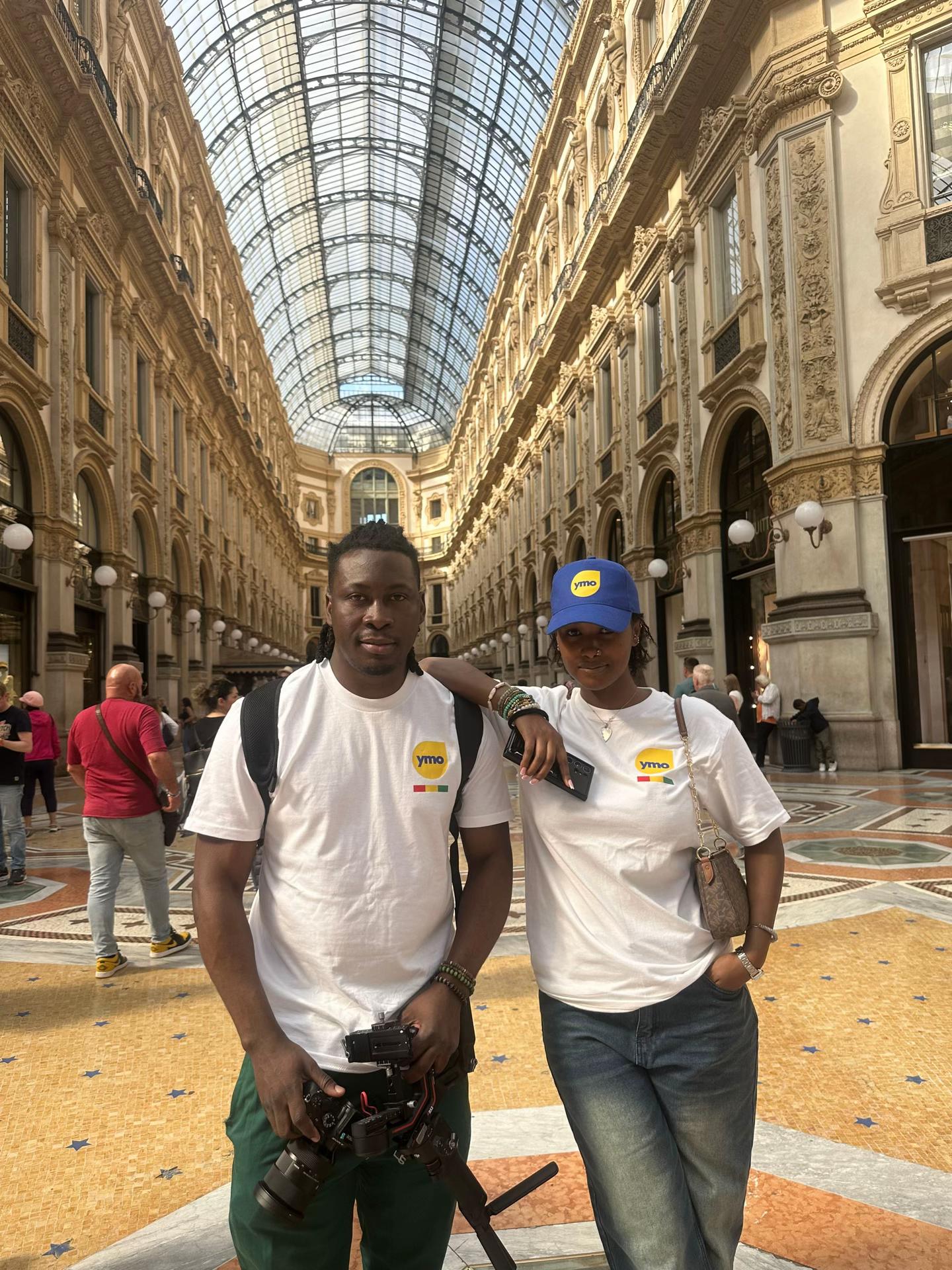 Heureux d’avoir terminé le Séjour avec YMO à Milan nous sommes en partance pour ROME