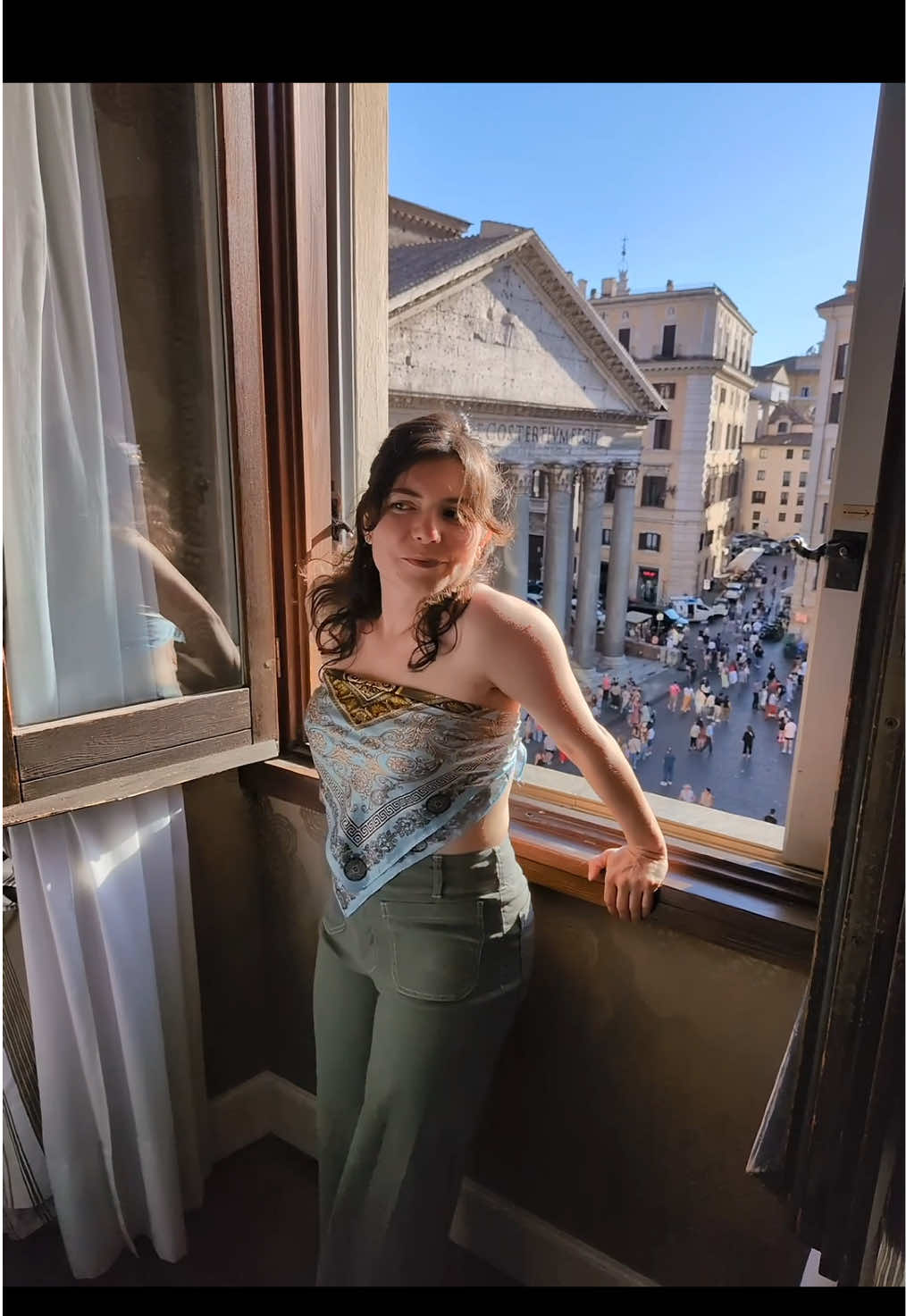Some places really do live up to the hype. 🇮🇹✨#Rome #hotelviews #travel