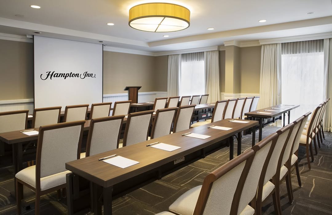 Saved you a seat in the boardroom! Our conference space is dynamic as the power players that fill th