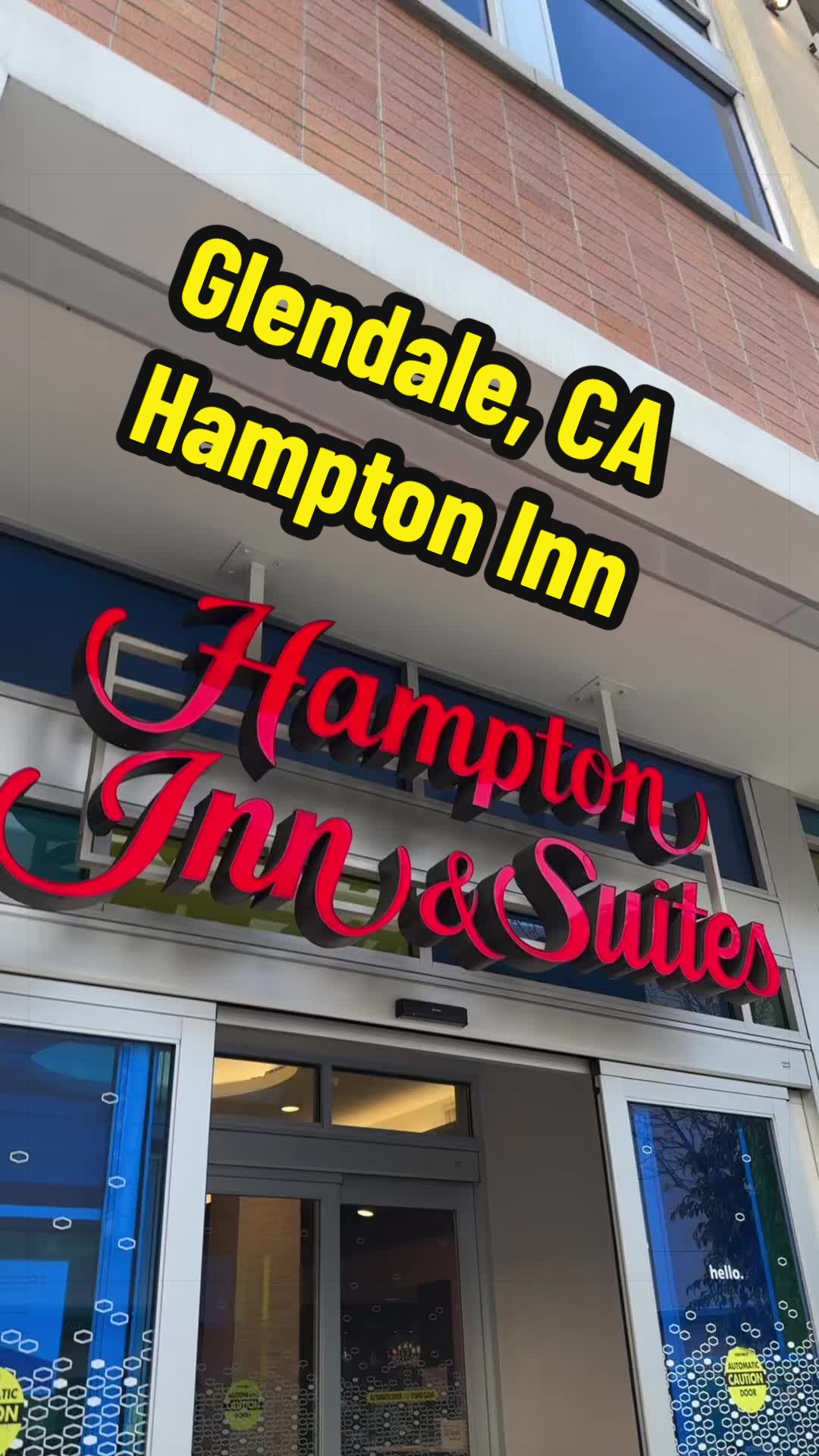 I had an amazing day at the Hampton Inn and Suites Los Angeles located in Glendale, California. ##ha