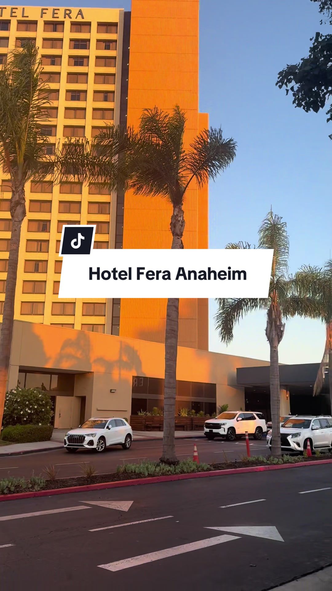 Hotel Fera Anaheim and wow.
 From the warm DoubleTree cookie at check-in to the fresh, modern rooms,