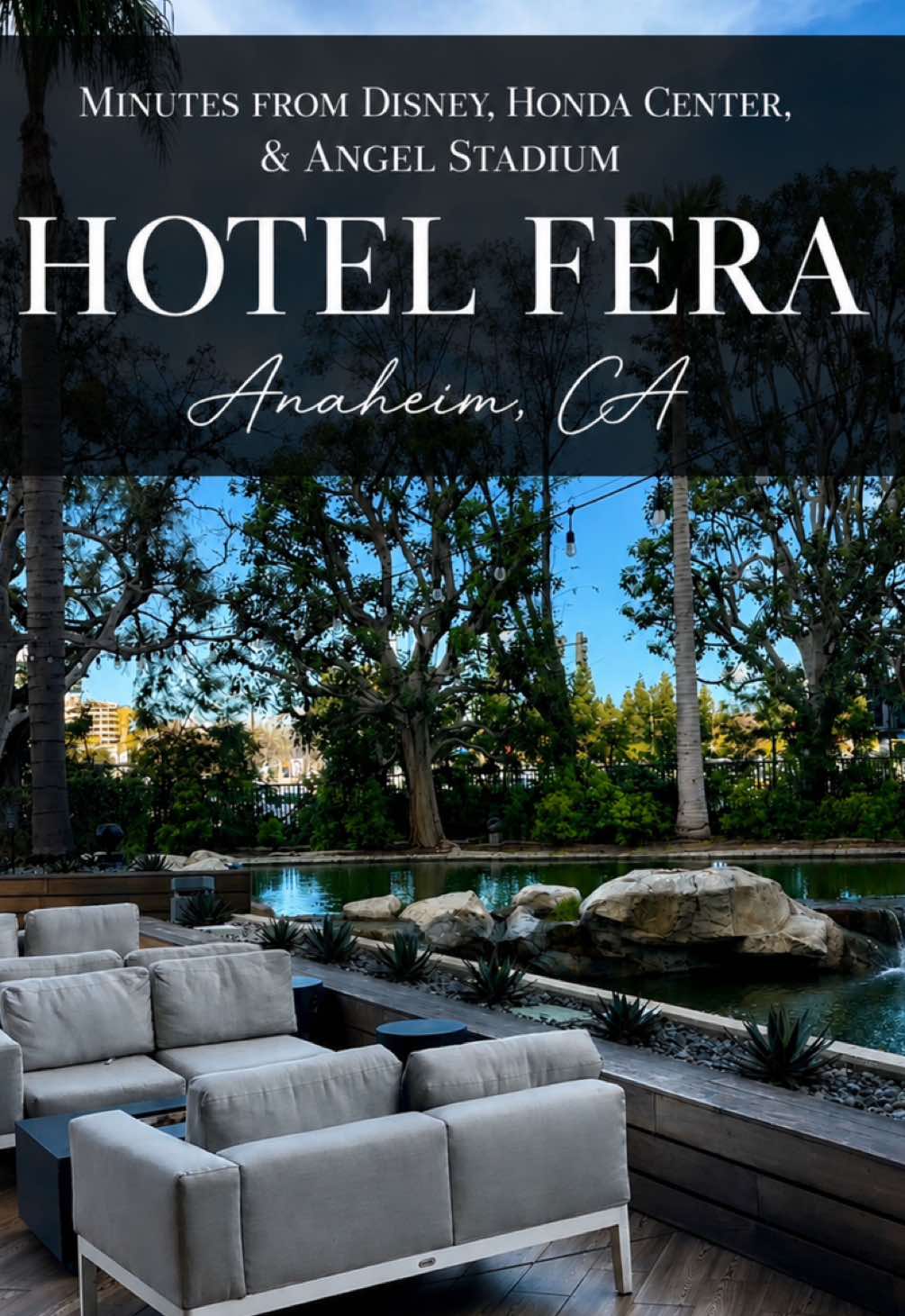Looking for a modern, convenient, and budget-friendly stay in Anaheim? ✨🏨

Hotel Fera puts you just
