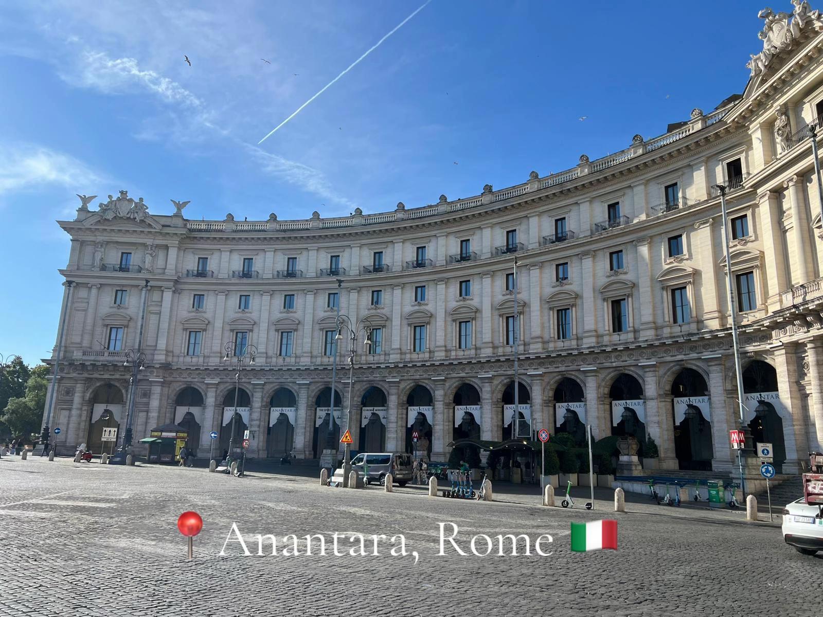 This is your sign to book the Anantara Hotel in Rome 🇮🇹✨

Set within stunning historic architectur