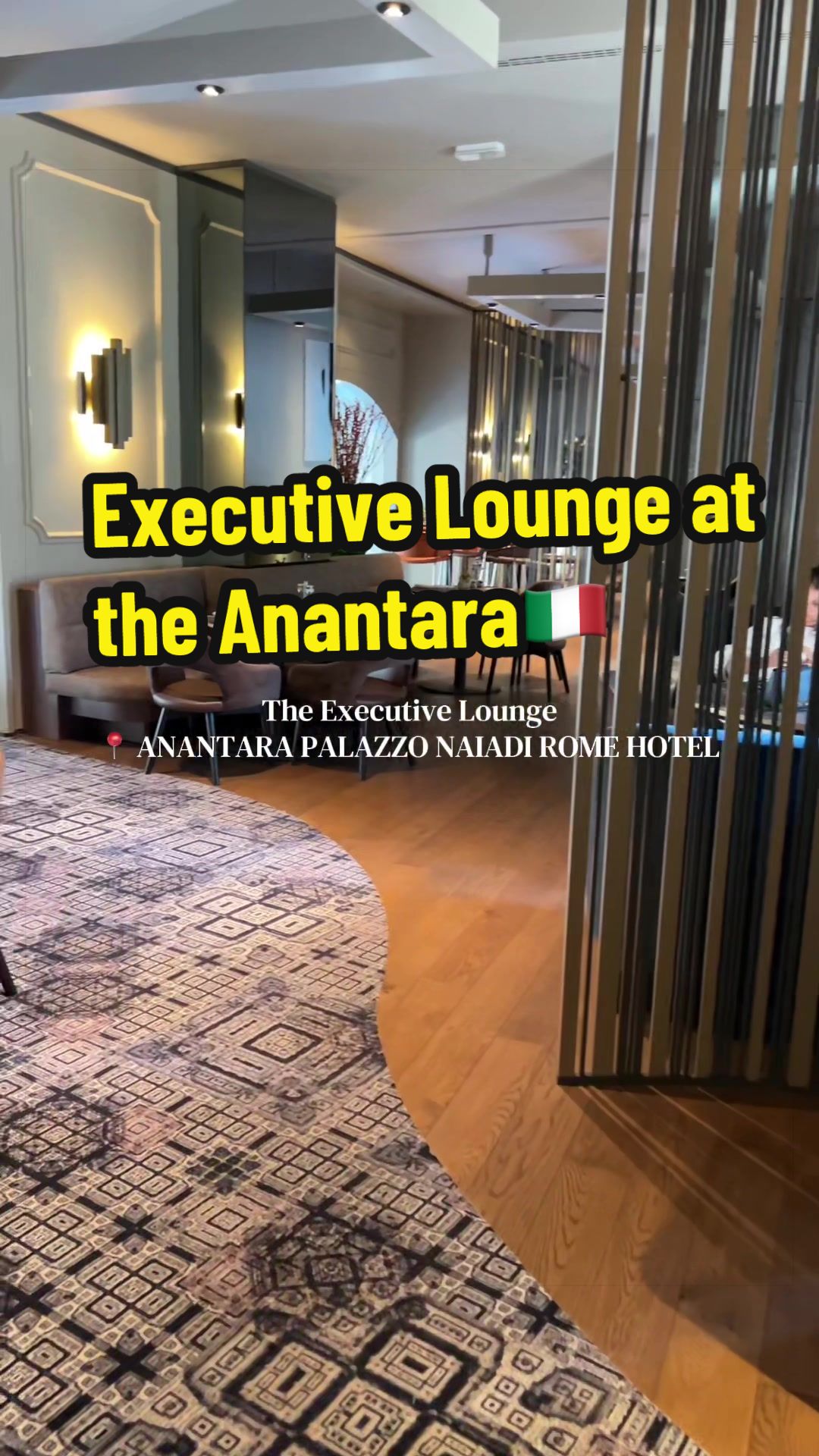 #anantarapalazzonaiadi #executivelounge #5starhotel