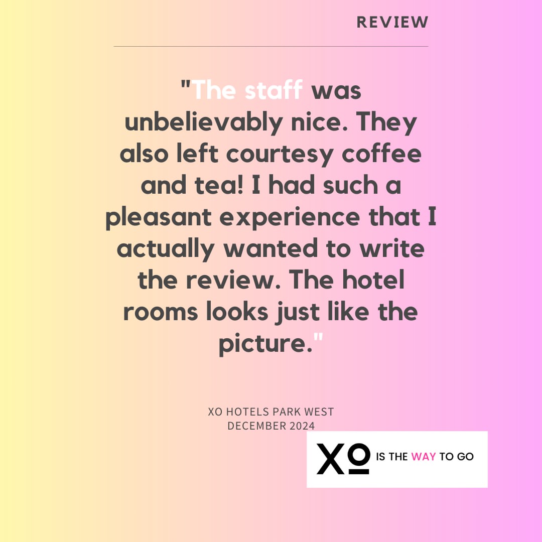 Review love ❤️

#xohotelsparkwest  #xohotelsamsterdam #xohotels
#amsterdam #hotelreview #happyguests