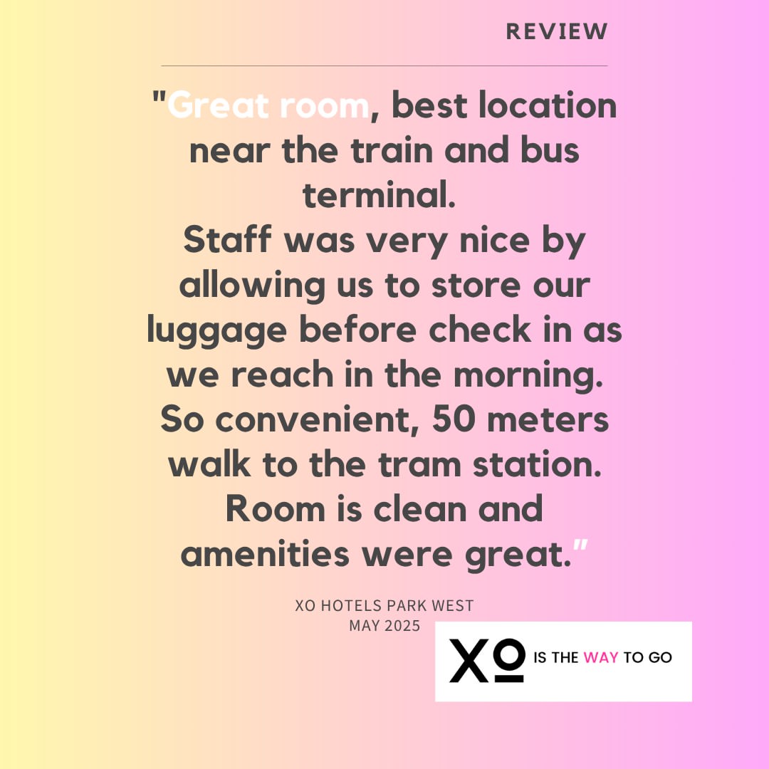 Review love ❤️ 

#xohotelsparkwest #xohotelsamsterdam #xohotels 
#amsterdam #hotelreview #happyguest