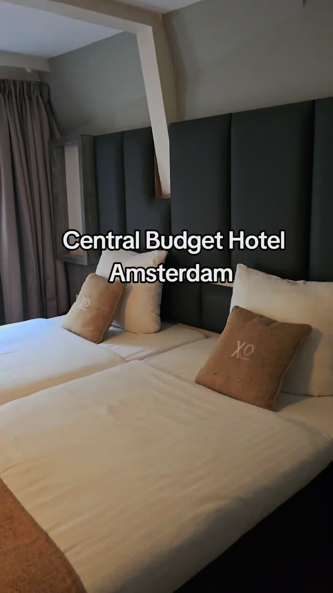 Central Hotel in Amsterdam just a few minutes from Centraal station 🚉 

Just stayed at this hotel t