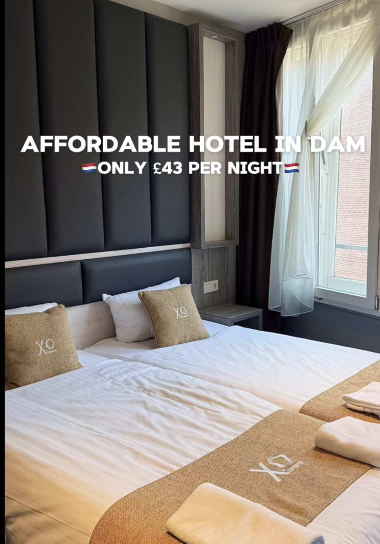 AMSTERDAM ON A BUDGET? 🇳🇱✨

We found a hotel right in the city centre from just £43 per person, pe