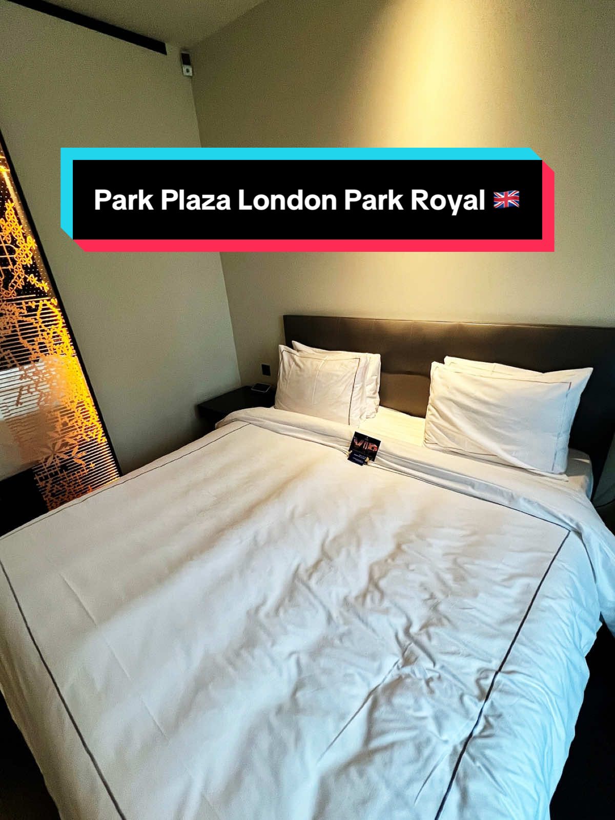✨ Ecco un altro dei miei consigli per chi vuole alloggiare a Londra: il Park Plaza London Park Royal