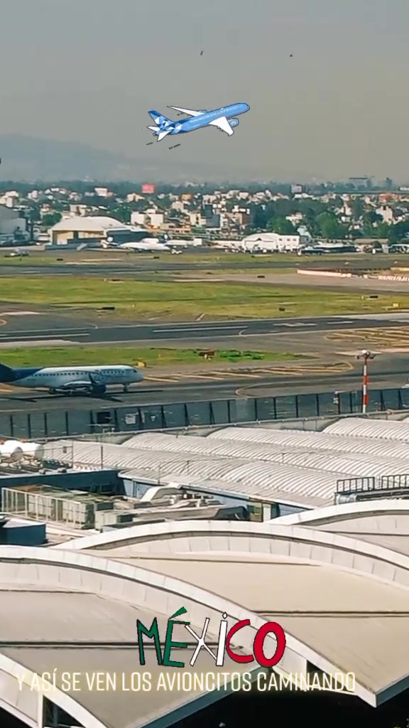 Vista desde el #hotel #caminoreal #aeropuerto #aicm