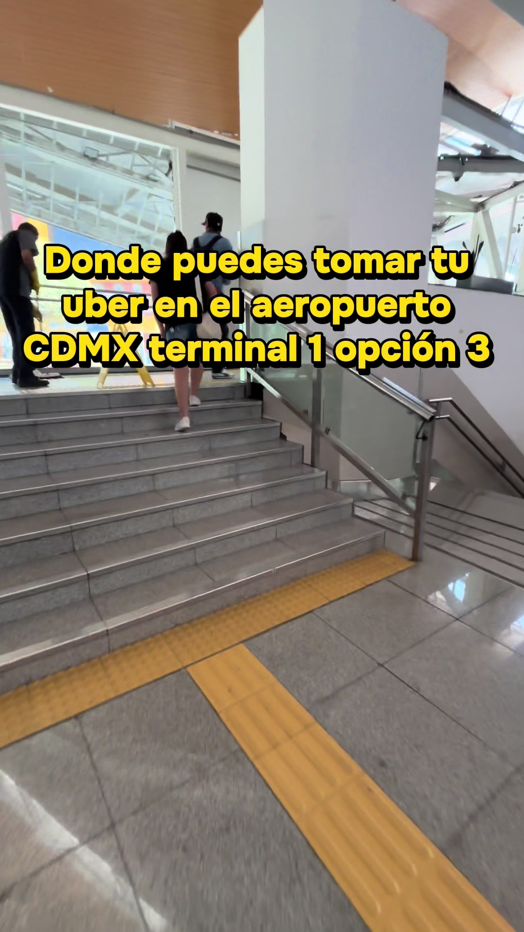 Donde tomar uber en el aeropuerto CDMX terminal 1 hotel Camino real #aeropuerto #uber #taxi #viajes 
