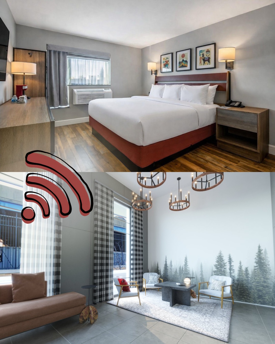 The city never stops ✨🚦

For our guests who are on the go, we have free Wi-Fi throughout our buildi