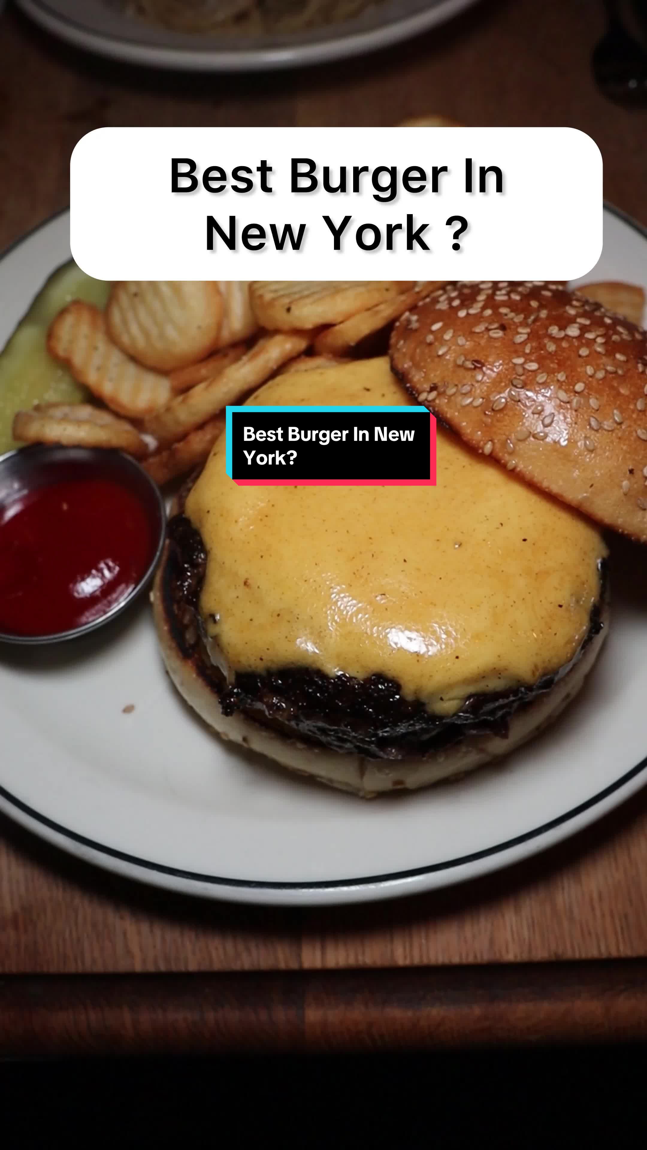 Finally got a reservation at Red Hook Tavern to try their iconic dry aged burger. To me it’s perfect